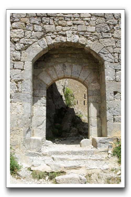 La porte de l'enceinte
