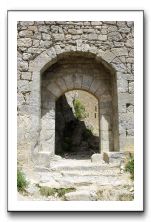 La porte de l'enceinte