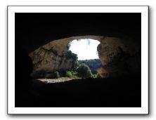 Pont naturel à Minerve