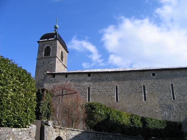 L'église de Pérouges